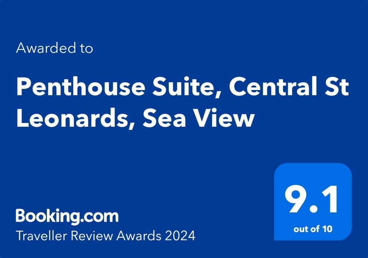 Penthouse Suite, Sea View, Close To Shops, Beach And Train St Leonards-on-Sea Exterior photo